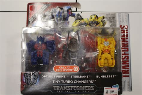 Transformers The Last Knight Target Exclusive Tiny Turbo Changers