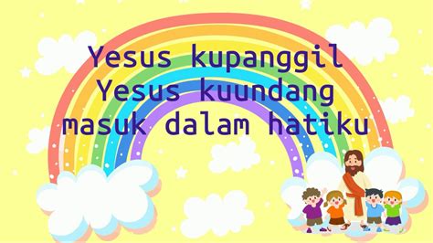 Yesus Kupanggil Lagu Sekolah Minggu YouTube