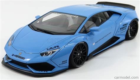 AUTOART 79122 Scale 1 18 LAMBORGHINI HURACAN LIBERTY WALK 2017 BLUE MET