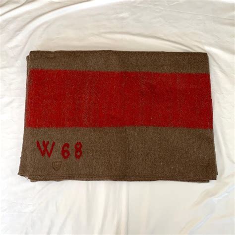 Genuine Swiss Army Vintage 100 Pure Wool Blanket Etsy