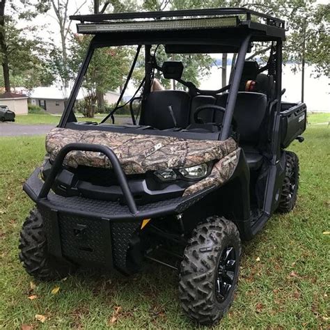 Can Am Defender Single Cab Metal Roof By Ranch Armor Cr11