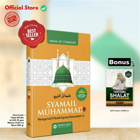 Jual ORIGINAL Buku Terjemah Lengkap Kitab Syamail Muhammad Arab Dan