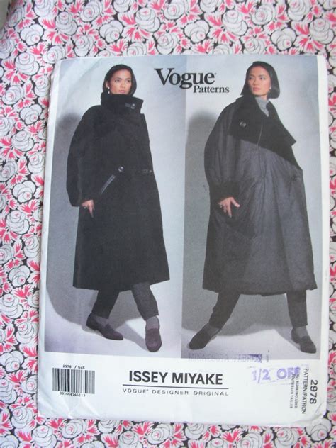 Uncut Issey Miyake Designer Vogue Pattern Misses Etsy