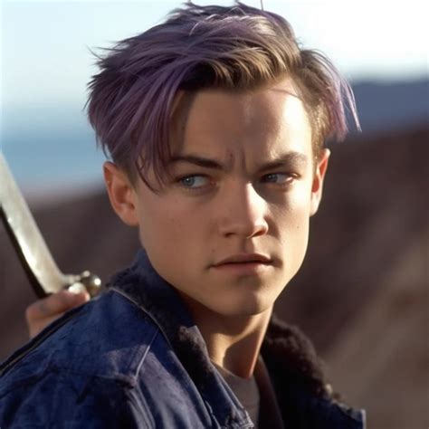 IA Le Da El Papel De Trunks Del Futuro De DBZ A Un Joven Leonardo DiCaprio