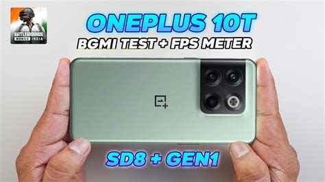 OnePlus 10T PUBG Test With FPS Meter SD 8 Gen 1 Heating And