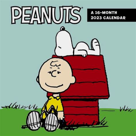 Peanuts Month Mini Wall Calendar X Open Mead Ebay