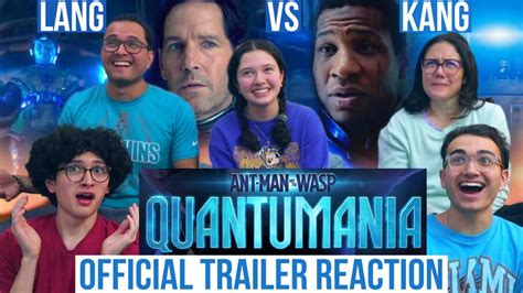 Antman And The Wasp Quantumania Official Trailer Reaction Majeliv