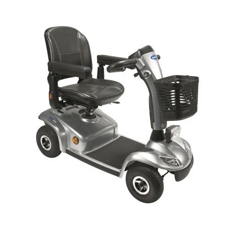 Invacare Scooter Leo Cor Azul Onyx Cesto Traseiro Suporte Bengala