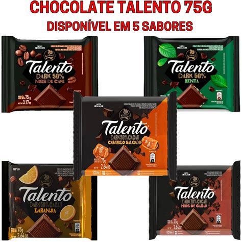 Chocolate Talento Dark Nibs De Cacau G Escorrega O Pre O