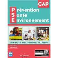 CAP Prévention Santé Environnement CAP Livre BD fnac