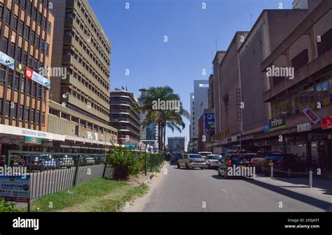 Harare Zimbabwe Th April Harare City Centre Daytime View