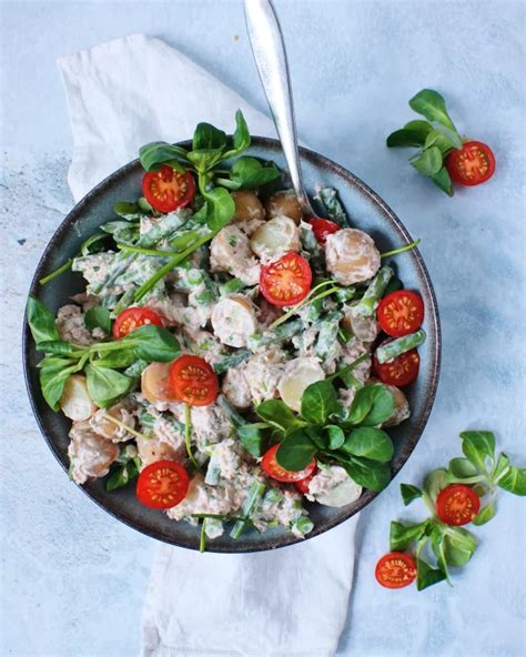 Aardappel Salade Met Tonijn En Boontjes Jaimys Kitchen