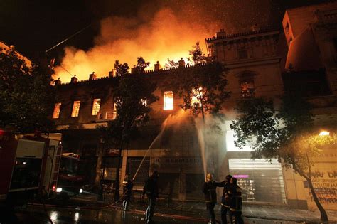 Disturbios en Atenas Imágenes