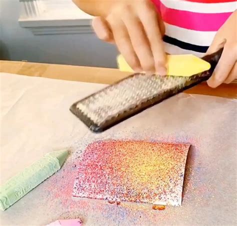 Chalk Painting Glitter Art Hello Wonderful