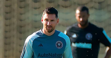 Messi Ya Entrena Con El Inter Miami Se Acerca El Debut Del Argentino