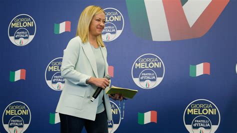 Giorgia Meloni Prepara La Nuova Squadra Di Governo Niente Ministero