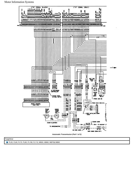 Freightliner Truck Fl50 Fl60 Fl70 Fl80 Fl106 Fl112 Mb50 Mb60 Mb70 Mb80