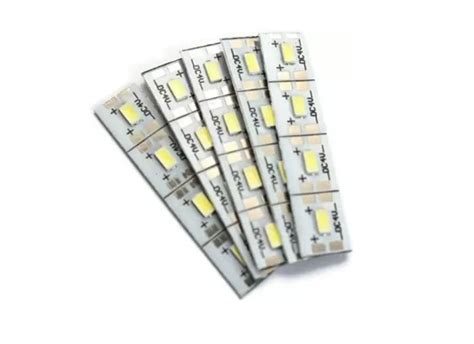 4v 4 Led Aluminium Strip Light Ultra White 5 Pcs Calcutta Electronics