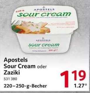 Apostels Sour Cream Oder Zaziki Angebot Bei Selgros 1Prospekte De