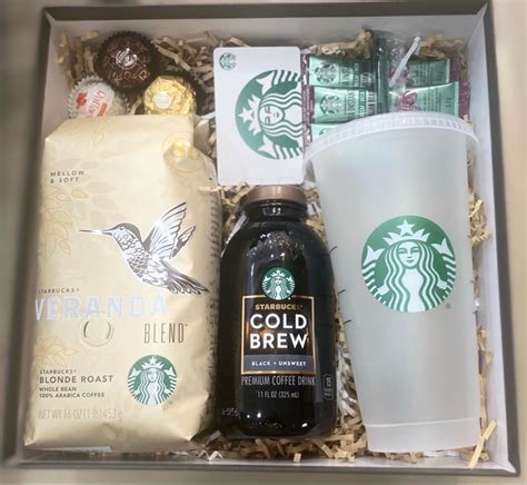 Starbucks Lover Gift Box Coffee Gift Set Starbucks Cup | Etsy