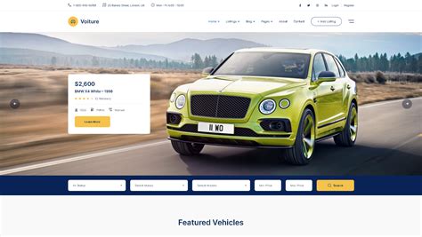 Best Car Dealer Wordpress Themes Sparkle Wp