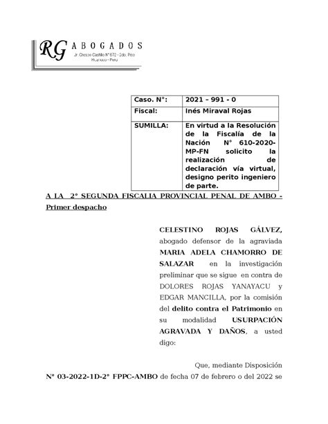 Introducir Imagen Modelo De Declaracion Por Escrito Abzlocal Mx