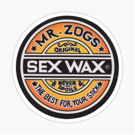 Sex Wax Stickers Redbubble