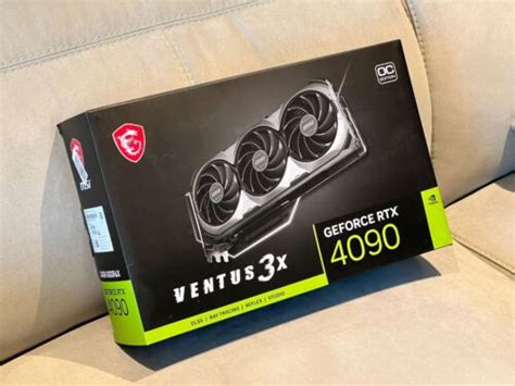 New Msi Geforce Rtx 4090 Ventus 3x Oc 24gb Gddr6x Ubuy India