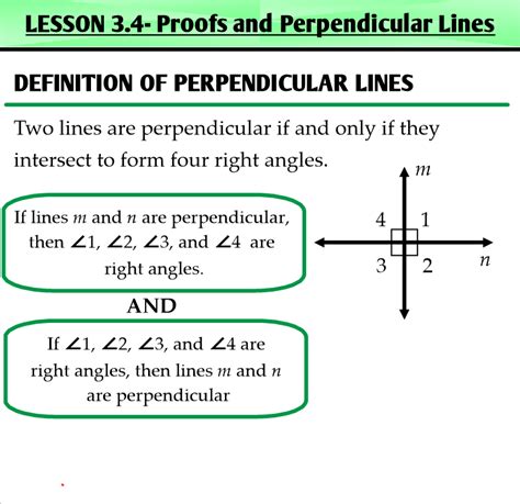 3.4 - Proofs with Perpendicular Lines - Ms. Zeilstra's Math Classes