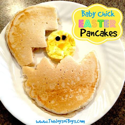 Easter Egg Pancakes - Easy Easter Breakfast