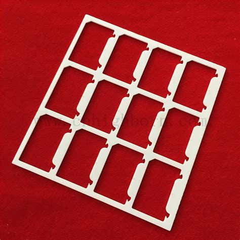 Alumina Laser Cutting Substrate Customized Al O Ceramic Sheet Buy