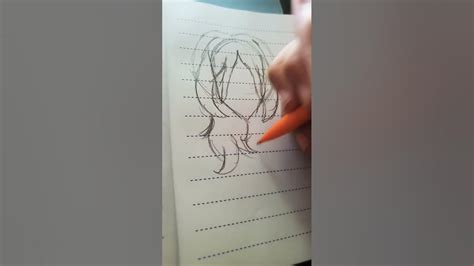 How To Draw Hair Youtube