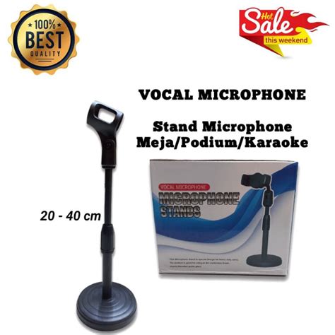 Jual Stand Microphone Meja Podium Mimbar Shopee Indonesia