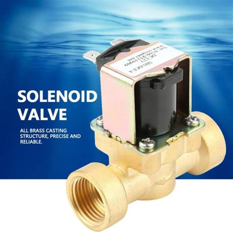 Normally Closed Copper Body Water Valve Electric Solenoid Valve Dc V