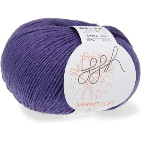 Ggh Merino Soft Laine mérinos superwash sans mulesing pelote de