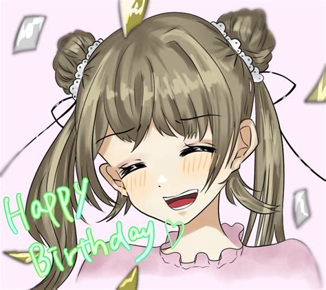 みじゅ。 On Twitter 英リサ爆誕祭 はなぶさの絵 誕生日おめでとう〜🎈💐