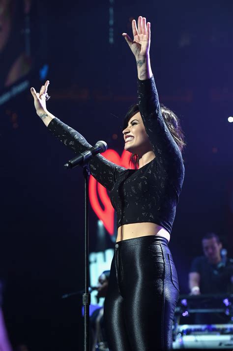 DEMI LOVATO At Hot 99 5 Jingle Ball 2014 In Washington HawtCelebs