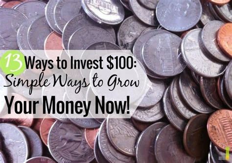 13 Best Ways To Invest 100 Or Less Frugal Rules