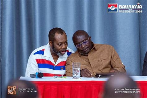 Diaspora Dmb Congratulates Dr Mathew Opoku Prempeh As Npps