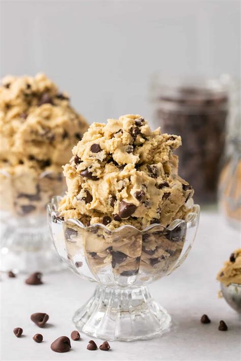 Edible Chocolate Chip Cookie Dough Recipe • Krolls Korner