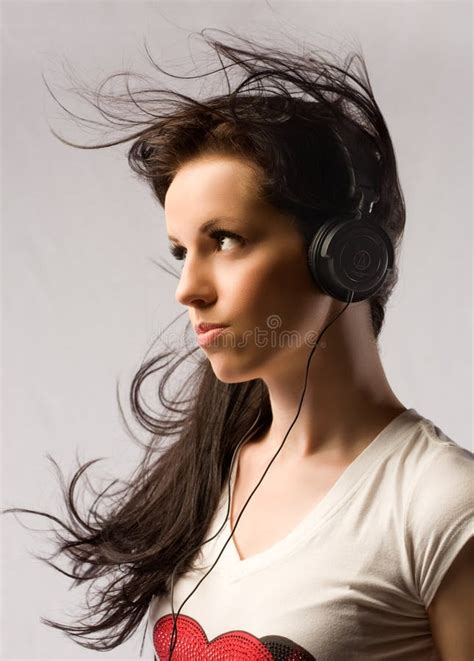 Implied Nude Stock Image Image Of Hidden Pretty Brunette 12933033