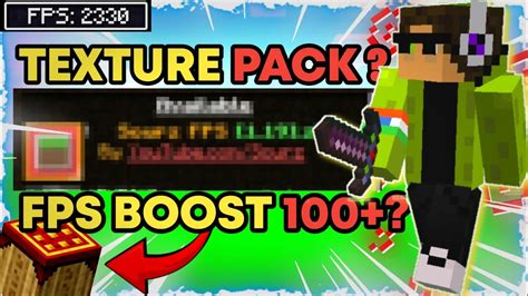 FPS BOOST TEXTURE PACK FOR POJAV POJAVLAUNCHER FPS 100 YouTube