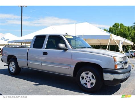 2005 Chevy Silverado Silver Birch Metallic