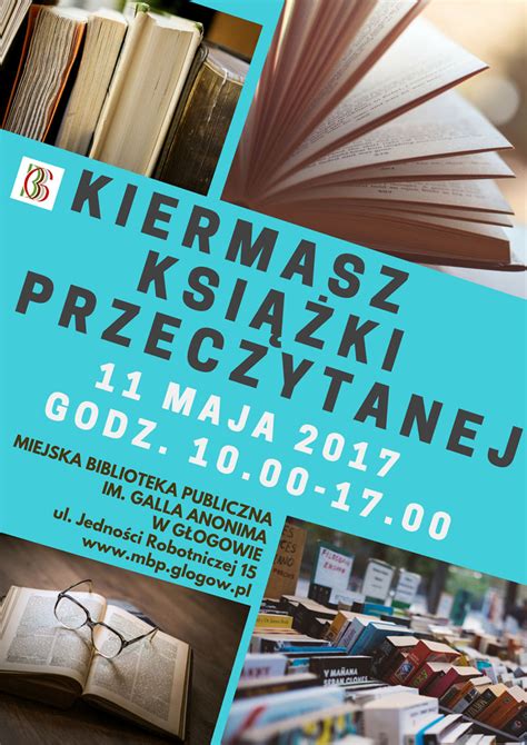 11 maja 2017 r kiermasz książki przeczytanej Miejska Biblioteka