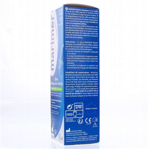 MARIMER Spray Nasal Rhinite Allergique 100ml Pharmacie En Ligne Prado