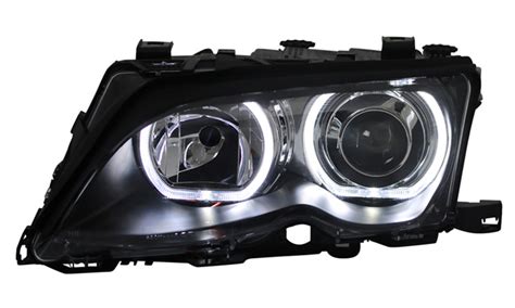 Scheinwerfer LED Angel Eyes für BMW 3er E46 Limo Touring Bj 01 05