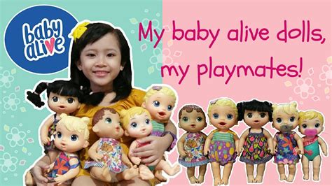 My Baby Alive Dolls My Playmates Youtube