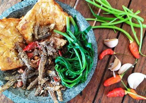 Resep Tempe Penyet Sambel Teri Oleh Dapur Mini Cookpad