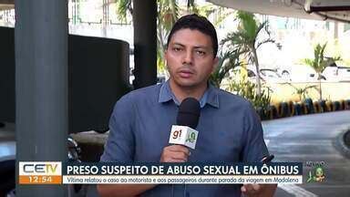 CETV 1ª Edição Fortaleza Preso suspeito de abuso sexual em ônibus