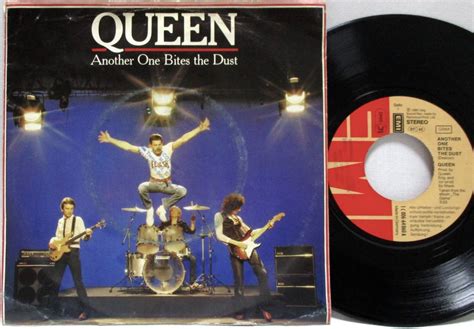 【英7】 Queen Another One Bites The Dust 1980 ドイツ盤 7インチシングルレコード Ep 45